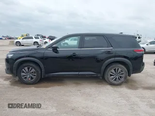 2023 Nissan Pathfinder S with VIN 5N1DR3AA1PC274148, listed as a IAAI auction lot 42120218 with 42,743 mi miles and . Bid and sale history available at DreamBid. Image 14.