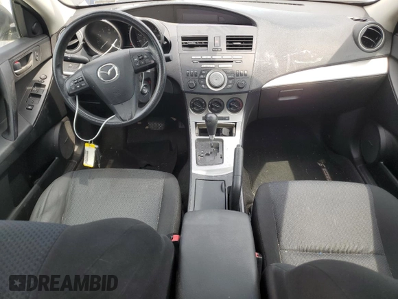 2010 Mazda Mazda3 i Touring with VIN JM1BL1SF5A1241636, listed as a Copart auction lot 52624185 with 96,466 mi miles and Salvage Title. Bid and sale history available at carsss.com. Image 8.