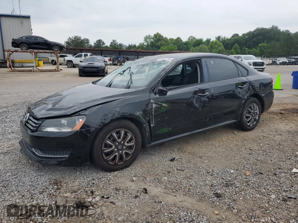 2014 Volkswagen Passat S with VIN 1VWAS7A33EC107871, listed as a Copart auction lot 57851445 with 138,829 mi miles and Salvage title. Bid and sale history available at DreamBid. Image 1.