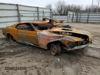 1970 Ford Mustang с VIN 0F05H161686, выставлен на аукционе Copart как лот 49241625 с пробегом Не указан миль и Чистый • Clean title. История ставок и продаж доступна на DreamBid. Изображение 4.