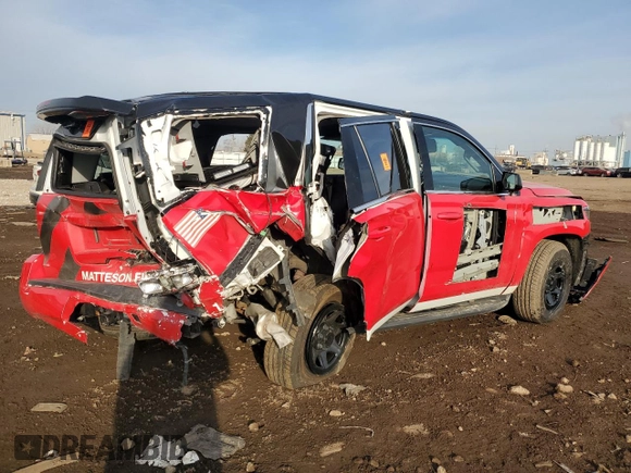2019 Chevrolet Tahoe Commercial with VIN 1GNSKFEC1KR345195, listed as a Copart auction lot 48791005 with Not provided miles and Salvage title. Bid and sale history available at DreamBid. Image 3.