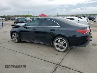 2020 Mercedes-Benz CLA 250 with VIN WDD5J4GB9LN066755, listed as a Copart auction lot 51023305 with 84,345 mi miles and Salvage Title. Bid and sale history available at DreamBid. Image 2.