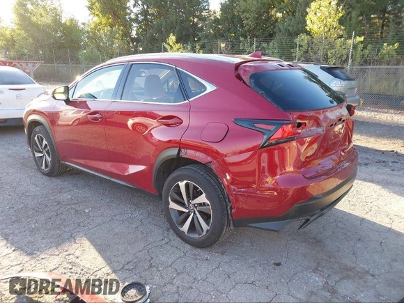 2018 Lexus NX 300 with VIN JTJBARBZ0J2165541, listed as a IAAI auction lot 41786897 with 70,612 mi miles and . Bid and sale history available at DreamBid. Image 3.