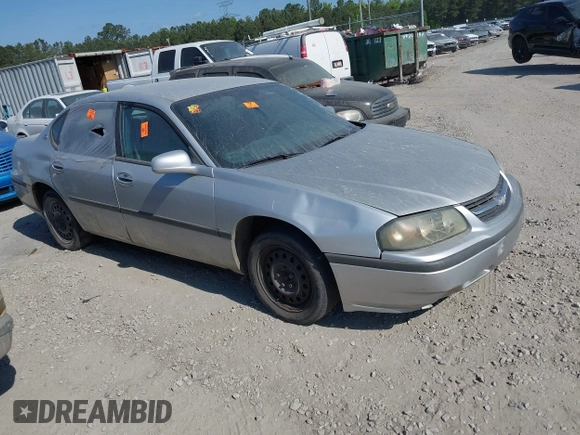 2004 Chevrolet Impala with VIN 2G1WF52E549173161, listed as a IAAI auction lot 42044407 with Not Provided miles. Bid and sale history available at carsss.com. Image 1.