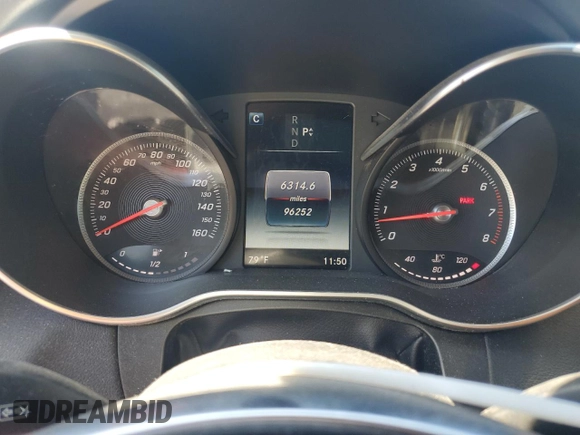 2017 Mercedes-Benz C 300 с VIN WDDWJ4KB9HF532892, выставлен на аукционе Copart как лот 54890005 с пробегом 96 252 миль миль и Чистый • Clean title. История ставок и продаж доступна на DreamBid. Изображение 9.