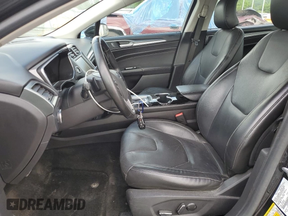 2016 Ford Fusion Titanium with VIN 3FA6P0K93GR221108, listed as a Copart auction lot 58231615 with 103,344 mi miles and Salvage title. Bid and sale history available at DreamBid. Image 7.