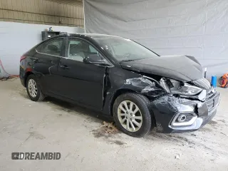 2022 Hyundai Accent SEL with VIN 3KPC24A6XNE153761, listed as a Copart auction lot 56784025 with Not provided miles and Salvage title. Bid and sale history available at DreamBid. Image 4.