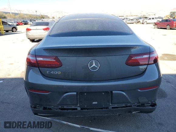 2018 Mercedes-Benz E-Class E 400 with VIN WDD1J6FB9JF008681, listed as a Copart auction lot 46630545 with 64,094 mi miles and Salvage Title. Bid and sale history available at carsss.com. Image 6.