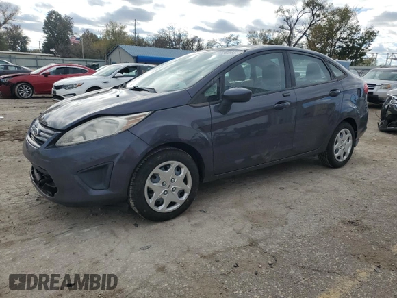 2012 Ford Fiesta S with VIN 3FADP4AJ2CM176566, listed as a Copart auction lot 80725944 with 176,015 mi miles and Salvage Title. Bid and sale history available at DreamBid. Image 1.