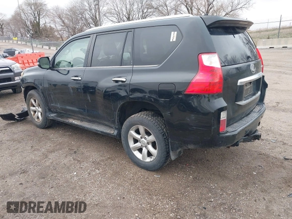 2011 Lexus GX 460 with VIN JTJBM7FXXB5021029, listed as a IAAI auction lot 41944230 with 209,722 mi miles. Bid and sale history available at carsss.com. Image 3.