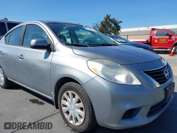 2013 Nissan Versa SV with VIN 3N1CN7AP5DL858384, listed as a IAAI auction lot 42543483 with 133,602 mi miles and . Bid and sale history available at DreamBid. Image 6.
