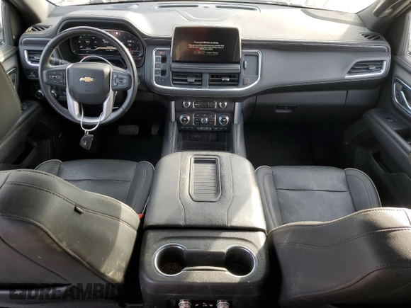 2022 GMC Yukon SLT with VIN 1GKS2BKD0NR115087, listed as a Copart auction lot 81539274 with 43,977 mi miles and Salvage Title. Bid and sale history available at carsss.com. Image 8.