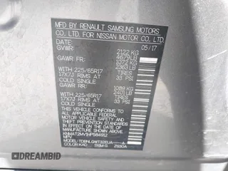 2017 Nissan Rogue S with VIN KNMAT2MV1HP584912, listed as a IAAI auction lot 42598687 with 81,439 mi miles and . Bid and sale history available at DreamBid. Image 9.