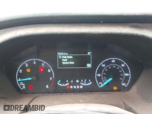 2023 Ford Transit Cargo with VIN 1FTBR3U80PKA40125, listed as a IAAI auction lot 41709473 with 83,626 mi miles and . Bid and sale history available at DreamBid. Image 7.