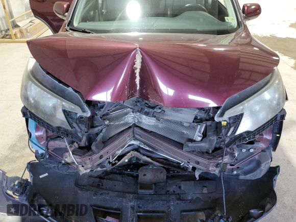 2014 Honda CR-V EX-L with VIN 5J6RM4H78EL027077, listed as a Copart auction lot 52240475 with 67,588 mi miles and Salvage Title. Bid and sale history available at carsss.com. Image 12.