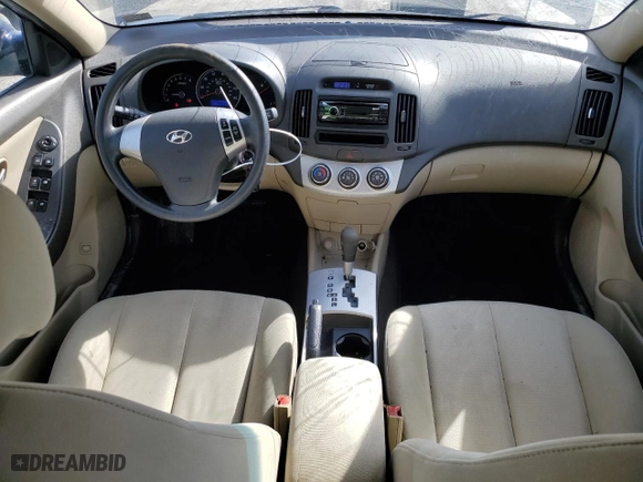 2009 Hyundai Elantra GLS PZEV with VIN KMHDU46D19U715538, listed as a Copart auction lot 47140375 with 79,816 mi miles and Clean Title. Bid and sale history available at carsss.com. Image 8.
