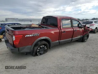 2017 Nissan Titan XD SV with VIN 1N6BA1F45HN571372, listed as a Copart auction lot 76906434 with 103,274 mi miles and Salvage Title. Bid and sale history available at carsss.com. Image 3.