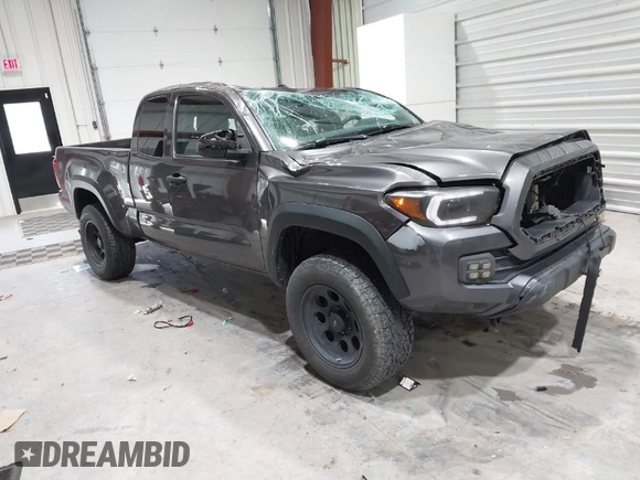 2021 Toyota Tacoma SR with VIN 3TYRX5GN8MT011370, listed as a IAAI auction lot 41287330 with 73,447 mi miles and . Bid and sale history available at DreamBid. Image 1.