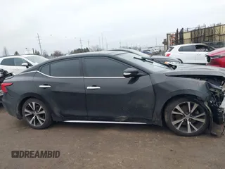 2017 Nissan Maxima S with VIN 1N4AA6AP9HC428942, listed as a IAAI auction lot 41143310 with 81,987 mi miles and . Bid and sale history available at DreamBid. Image 12.