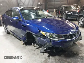 2019 Kia Optima LX z VIN 5XXGT4L37KG315026, wystawiony jako IAAI lot #42050820 z przebiegiem 148 579 mil mil oraz . Historia ofert i sprzedaży dostępna na DreamBid. Obrazek 1.