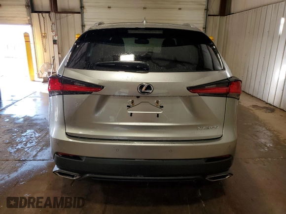 2021 Lexus NX with VIN JTJGARDZ6M2245174, listed as a Copart auction lot 50125735 with 18,957 mi miles and Salvage Title. Bid and sale history available at carsss.com. Image 6.