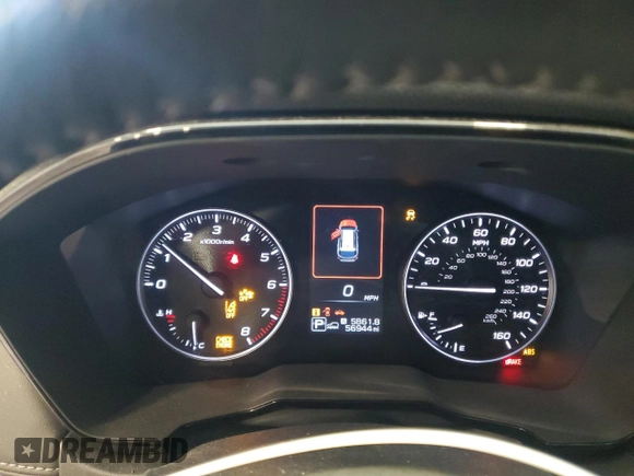 2020 Subaru Outback Premium with VIN 4S4BTACC4L3265482, listed as a Copart auction lot 61729865 with 56,944 mi miles and Non repairable. Bid and sale history available at DreamBid. Image 9.