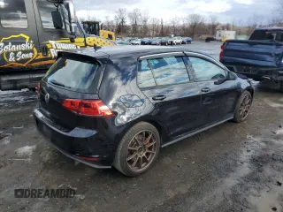 2017 Volkswagen Golf GTI Autobahn with VIN 3VW547AU8HM061459, listed as a Copart auction lot 81270054 with 99,438 mi miles and Salvage Title. Bid and sale history available at carsss.com. Image 3.