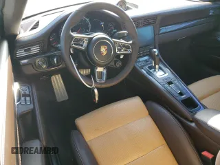 2019 Porsche 911 Turbo with VIN WP0AD2A94KS140514, listed as a Copart auction lot 75714224 with Not Provided miles and Salvage Title. Bid and sale history available at carsss.com. Image 8.
