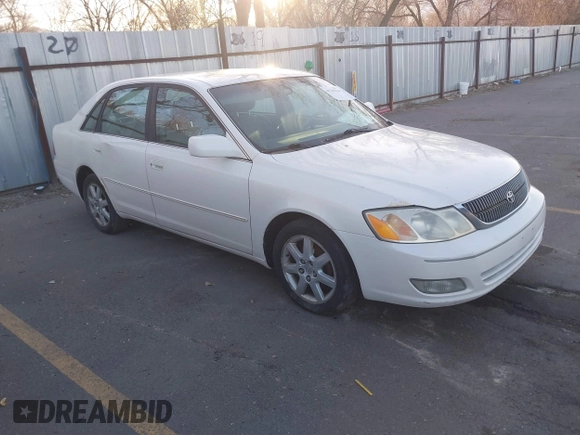 2001 Toyota Avalon XL with VIN 4T1BF28B51U155528, listed as a IAAI auction lot 41765538 with Not Provided miles and . Bid and sale history available at DreamBid. Image 1.