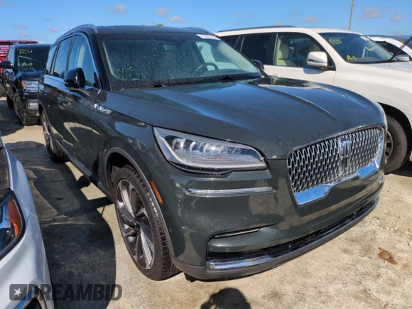 2022 Lincoln Aviator Reserve z VIN 5LM5J7WC5NGL03053, wystawiony jako Copart lot #75291784 z przebiegiem 47 796 mil mil oraz Nie do naprawy • Non repairable. Historia ofert i sprzedaży dostępna na DreamBid. Obrazek 4.
