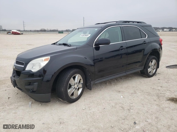 2012 Chevrolet Equinox LT w/1LT with VIN 2GNFLEE59C6214281, listed as a Copart auction lot 45920685 with 110,774 mi miles and Salvage Title. Bid and sale history available at carsss.com. Image 1.