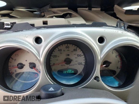 2001 Chrysler PT Cruiser with VIN 3C8FY4BB61T619200, listed as a Copart auction lot 45840425 with 109,868 mi miles and Salvage title. Bid and sale history available at DreamBid. Image 9.