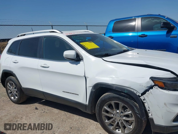 2021 Jeep Cherokee Latitude Lux with VIN 1C4PJLMX3MD176673, listed as a IAAI auction lot 41989569 with 64,156 mi miles and . Bid and sale history available at DreamBid. Image 13.