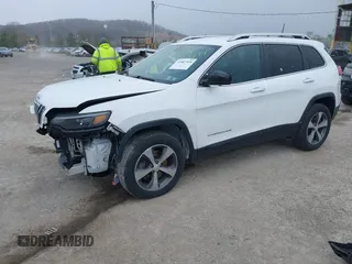 2020 Jeep Cherokee Limited with VIN 1C4PJMDX6LD503944, listed as a IAAI auction lot 41867418 with 92,691 mi miles. Bid and sale history available at carsss.com. Image 2.