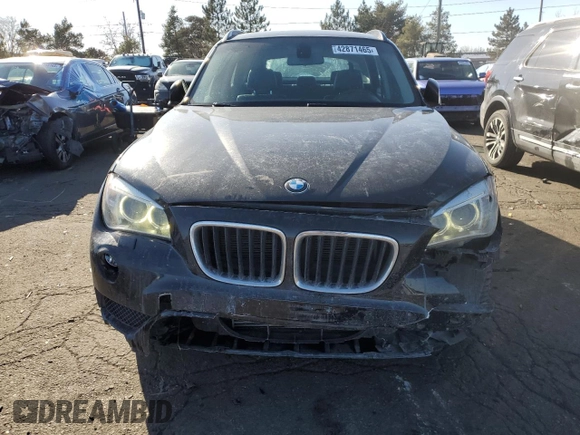 2015 BMW X1 xDrive28i with VIN WBAVL1C50FVY25782, listed as a Copart auction lot 42871465 with 116,084 mi miles and Salvage Title. Bid and sale history available at carsss.com. Image 5.