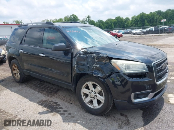 2015 GMC Acadia SLE with VIN 1GKKVNED4FJ286669, listed as a IAAI auction lot 42551027 with 154,610 mi miles and . Bid and sale history available at DreamBid. Image 1.