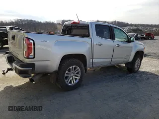 2017 GMC Canyon 4WD SLT with VIN 1GTP6DE13H1176973, listed as a Copart auction lot 46206954 with 99,050 mi miles and Salvage Title. Bid and sale history available at carsss.com. Image 3.