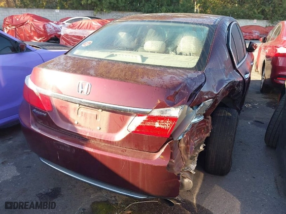 2013 Honda Accord Sdn LX with VIN 1HGCR2F33DA104595, listed as a IAAI auction lot 41735651 with 158,676 mi miles. Bid and sale history available at carsss.com. Image 16.