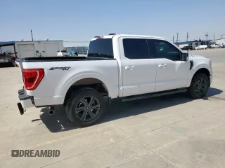 2023 Ford F-150 XL with VIN 1FTFW1E59PKD27966, listed as a Copart auction lot 49133345 with 29,908 mi miles and Salvage Title. Bid and sale history available at carsss.com. Image 3.