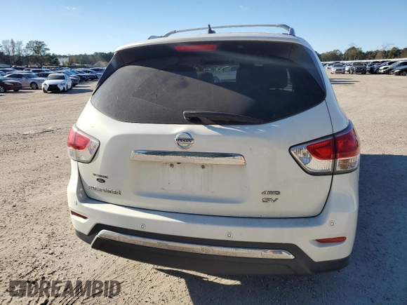 2013 Nissan Pathfinder Platinum with VIN 5N1AR2MM4DC634558, listed as a Copart auction lot 81878564 with 132,611 mi miles and Salvage Title. Bid and sale history available at carsss.com. Image 6.
