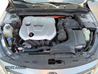 2015 Kia Optima Hybrid EX with VIN KNAGN4AD6F5091289, listed as a Copart auction lot 75161494 with 110,257 mi miles and Clean Title. Bid and sale history available at carsss.com. Image 11.