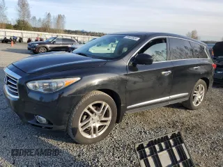 2013 Infiniti JX35 with VIN 5N1AL0MM5DC332377, listed as a Copart auction lot 77872604 with 85,979 mi miles and Clean Title. Bid and sale history available at carsss.com. Image 1.