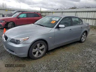2007 BMW 5 Series 530xi with VIN WBANF73517CY16676, listed as a Copart auction lot 51136895 with Not Provided miles and Clean Title. Bid and sale history available at carsss.com. Image 1.