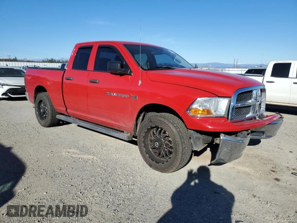 2011 Ram 1500 ST with VIN 1D7RV1GT0BS664861, listed as a Copart auction lot 88896175 with 147,258 mi miles and Salvage Title. Bid and sale history available at carsss.com. Image 4.