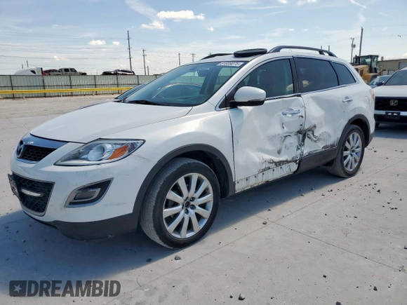 2012 Mazda CX-9 Grand Touring with VIN JM3TB2DA5C0359393, listed as a Copart auction lot 61839075 with 168,740 mi miles and Salvage title. Bid and sale history available at DreamBid. Image 1.