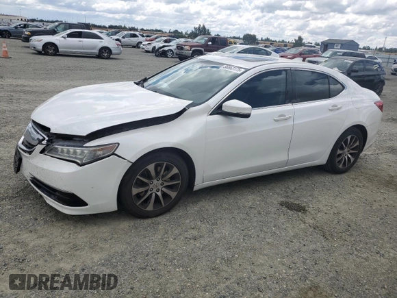 2016 Acura TLX with VIN 19UUB1F31GA003854, listed as a Copart auction lot 56863175 with 82,244 mi miles and Salvage title. Bid and sale history available at DreamBid. Image 1.