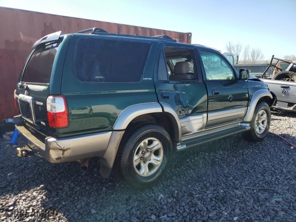 2002 Toyota 4Runner Limited with VIN JT3GN87R120231595, listed as a Copart auction lot 47034445 with 293,230 mi miles and Salvage Title. Bid and sale history available at carsss.com. Image 3.