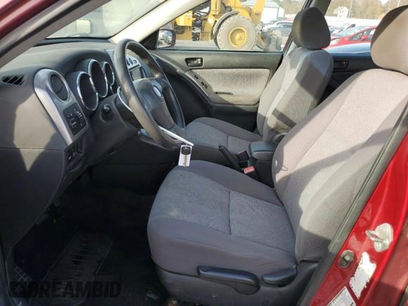 2005 Pontiac Vibe with VIN 5Y2SL63875Z406591, listed as a Copart auction lot 78047014 with 276,187 mi miles and Salvage Title. Bid and sale history available at carsss.com. Image 7.