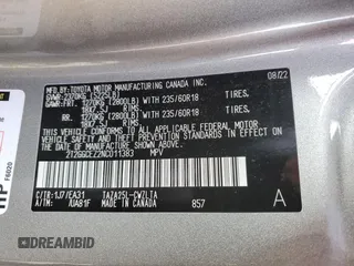 2022 Lexus NX 350 Premium z VIN 2T2GGCEZ2NC011383, wystawiony jako Copart lot #53734505 z przebiegiem 41 135 mil mil oraz Szkoda całkowita • Salvage title. Historia ofert i sprzedaży dostępna na DreamBid. Obrazek 14.