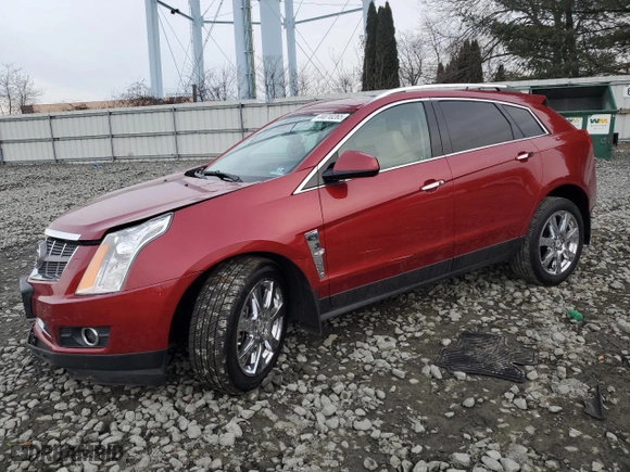 2012 Cadillac SRX Premium Collection with VIN 3GYFNFE36CS515058, listed as a Copart auction lot 44010265 with 107,696 mi miles and Salvage Title. Bid and sale history available at carsss.com. Image 1.